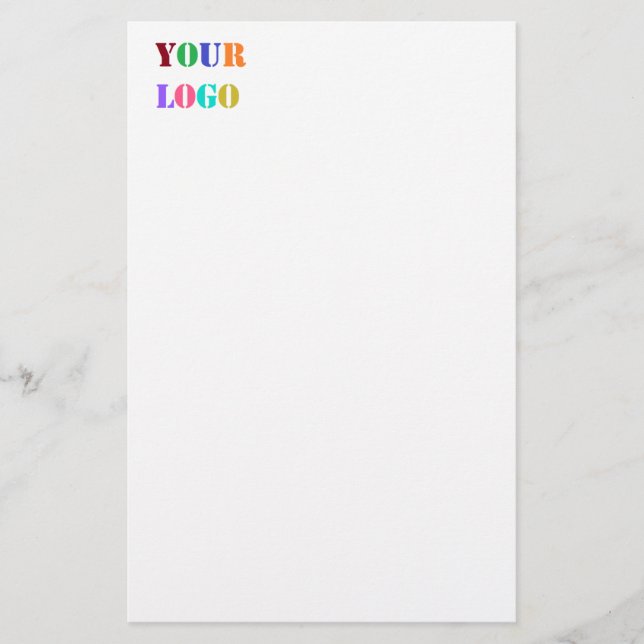 Ejemplo de Papelería Comercial con Logotipo de Emp (Anverso)