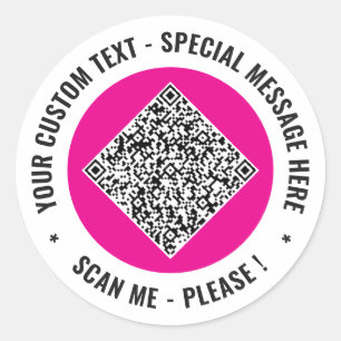 Ejemplo de pegatinas personalizadas con texto pers