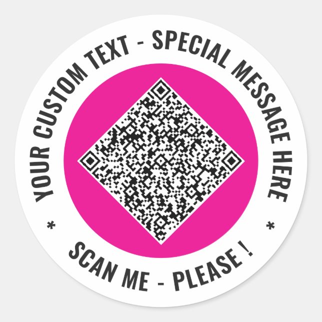 Ejemplo de pegatinas personalizadas con texto pers (Anverso)