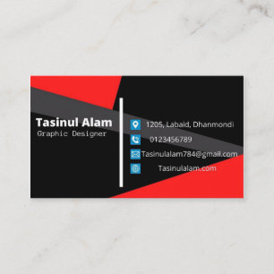 Ejemplo de tarjeta de presentación.