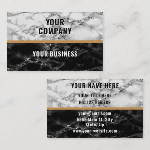 Ejemplo de Tarjetas de Negocio Personalizadas de M