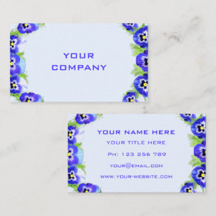 Ejemplo de Tarjetas de Negocios Personalizadas con