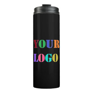 Ejemplo de vaso térmico con logotipo personalizado