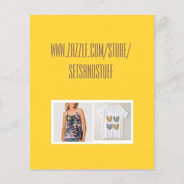 Ejemplo de volante (Atrás)