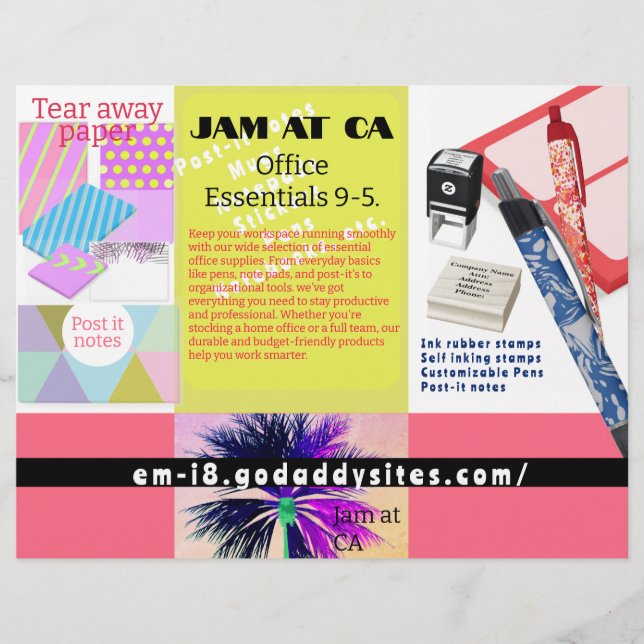 Ejemplo de volante (Frente)