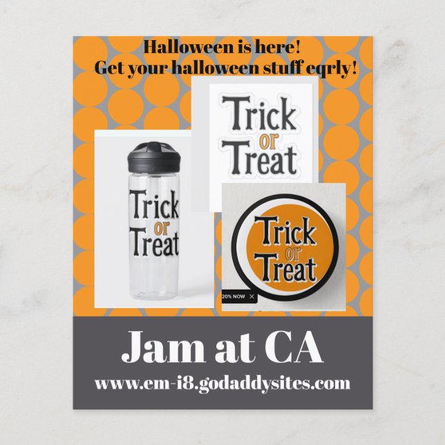 Ejemplo de volante (Frente)