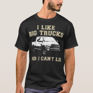 Ejercicio de camisetas de fitness Big Trucks