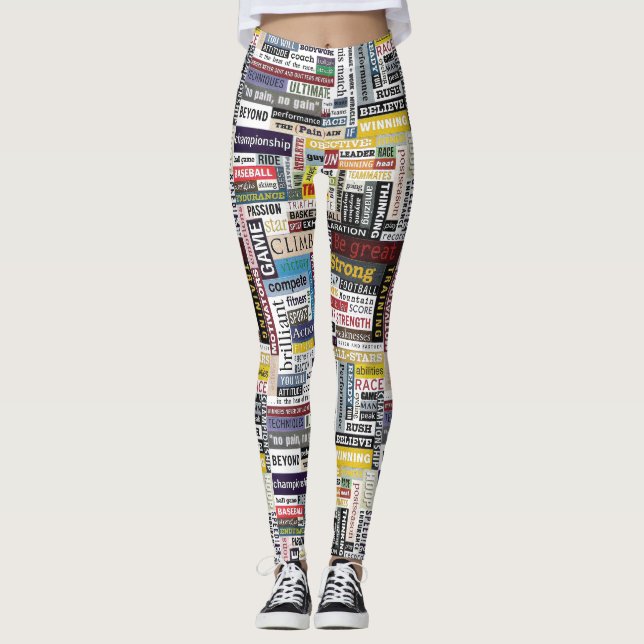 Ejercicio de gimnasia de yoga de Leggings (Anverso)