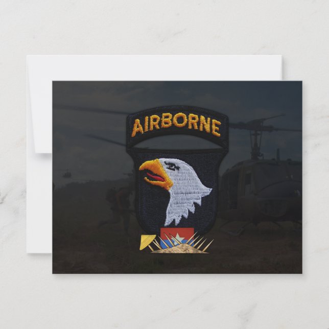 ejército 101ª división aérea parche de nam (Anverso)