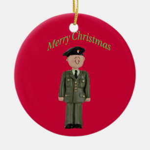 Ejército 3.ᵉʳ Ornamento de Navidad de las Fuerzas 