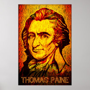 Ejército de principios Impresión Thomas Paine