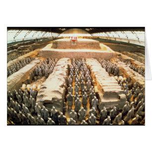 Ejército de Terracota, dinastía Qin, 210 a. C.