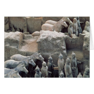 Ejército de Terracota, dinastía Qin, 210 a. C.