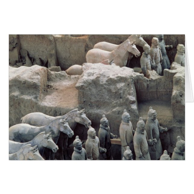 Ejército de Terracota, dinastía Qin, 210 a. C. (Anverso (Horizontal))