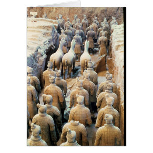 Ejército de Terracota, dinastía Qin, 210 a. C.