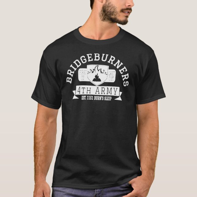 Ejército Malazán de Bridgeburners Focó Camiseta (Anverso)