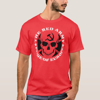 Ejército rojo - orgullo de la camiseta de Europa