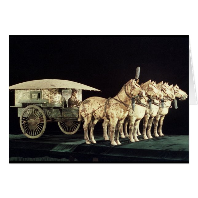 Ejército Terracota, dinastía Qin (Anverso (Horizontal))