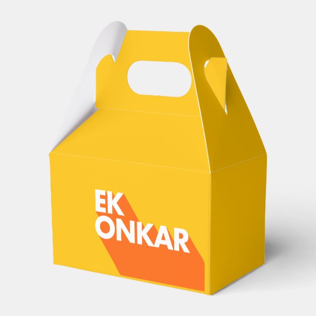 Ek Onkar Caja De Favor Contemporánea SIkh (Reverso)