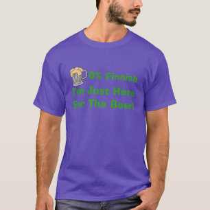 El 0% finlandés estoy aquí para la camiseta de l