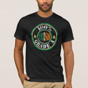 El "100% descolorado califica" una camisa