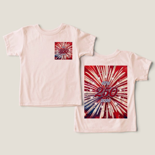 El 250 cumpleaños de Estados Unidos 1776-2026 Fueg (Diseño Anverso y Reverso)