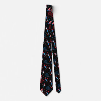 El 4 de julio de la corbata del cuello del dentist