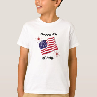 El 4to feliz del niño de la camisa de julio