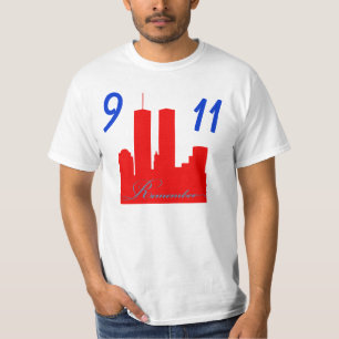 El 9 /11 de septiembre de 11 recuerda: Camisetas