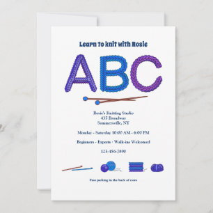 El ABC de la Invitación al Tejido