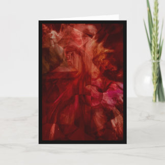 El abismo de la tarjeta de felicitación del otro l