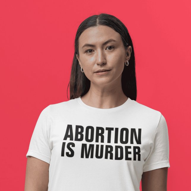 EL ABORTO ES ASESINATO, camisetas PRO-VIDA (Subido por el creador)