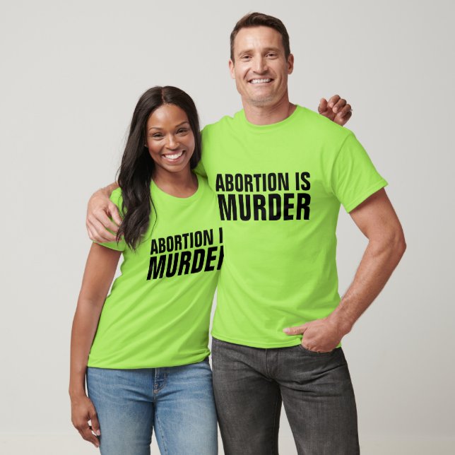 EL ABORTO ES Camisetas ASESINADAS (Unisexo)