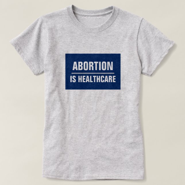 El aborto es una camiseta para la salud (Diseño del anverso)