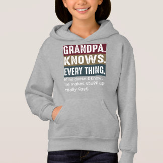 El abuelo conoce todo lo que dice mal