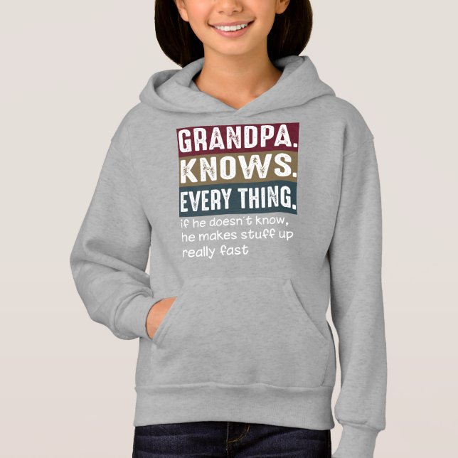 El abuelo conoce todo lo que dice mal (Anverso)