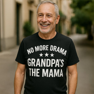 El abuelo del drama ya no es la graciosa camiseta 