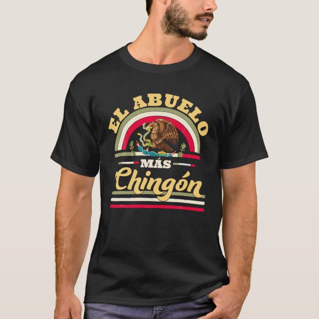 El Abuelo Mas Chingon - Camiseta de la serpiente d (Anverso)