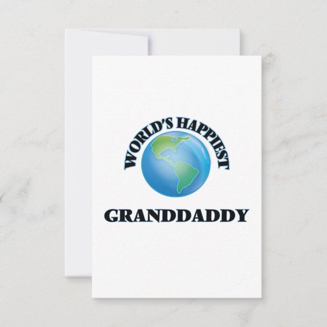 El abuelo más feliz del mundo (Anverso)