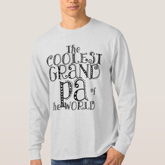 El abuelo más frío de la camiseta del mundo (Anverso)