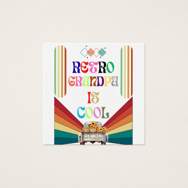 El abuelo retro es Guay (Anverso)