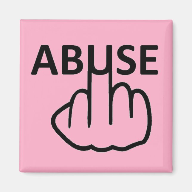 El abuso de imán es espantoso (Frente)