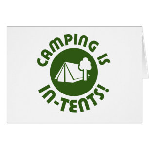 El acampar está en tiendas