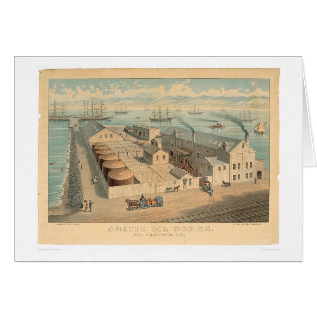 El aceite ártico trabaja, San Francisco, CA (Anverso (Horizontal))