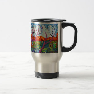 El ACERO de la TAZA del VIAJE de la pradera