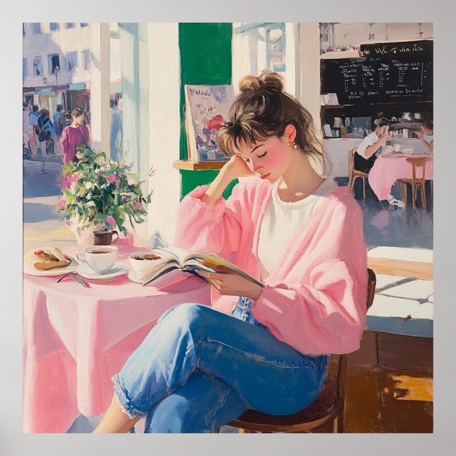 El acogedor Café Daydream: El encantador arte (Frente)