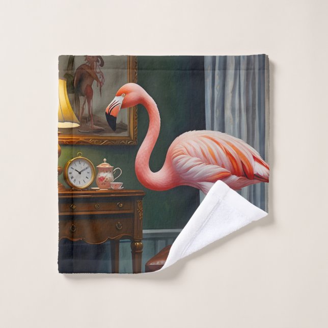 El acogedor rincón de Flamingo (Toallita)