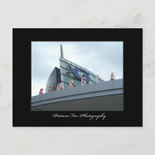 El acuario de Georgia - postal