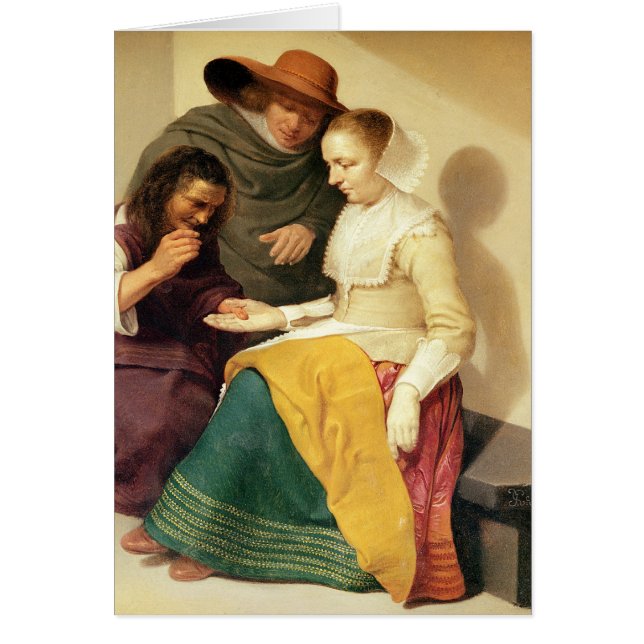 El adivino, 1631 (Frente)