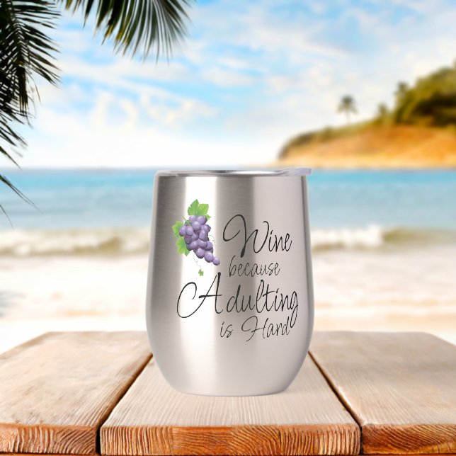 El Adulto Es Un Tumbler De Vino Duro Sin Pelo (Playa)